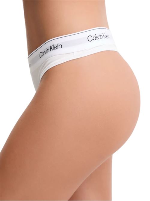 Perizoma bianco ICON Calvin Klein | LV00QF8518100